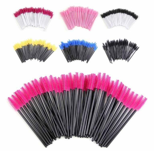 Pincel Descartable Para Pestañas X 50 Unidades Maquillaje 0