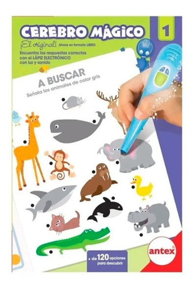 Cerebro Mágico 1 Juego Lápiz Electrónico Antex 2663 0 Cerebro Mágico 1 Juego Lápiz Electrónico Antex 2663 0