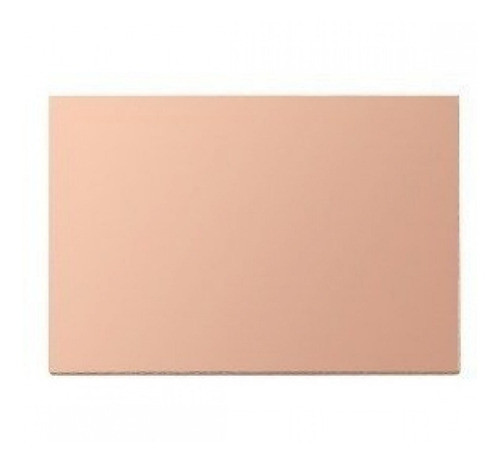 Placa Plaqueta Fenolico 10x15 Simple Faz Cobre Pcb Pertinax 1