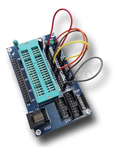 Adaptador Zocalo Zif-multiprog Eeprom Y Microcontroladores 1