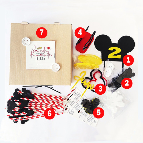 Pack Decoración Mickey Mouse 1