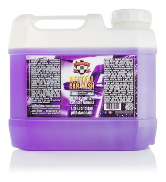 Shampoo Para Autos Neutro X5 L - Neutral Car Wash Ternnova 1