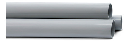 Caño Semi Pesado Pvc 50mm Exterior Tira 3m + Adhesivo Kalop 1