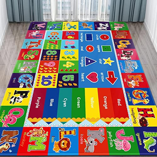 ~? Kentaly Baby Play Mat Kids Rug For Playroom, Floor Mat Fo 0