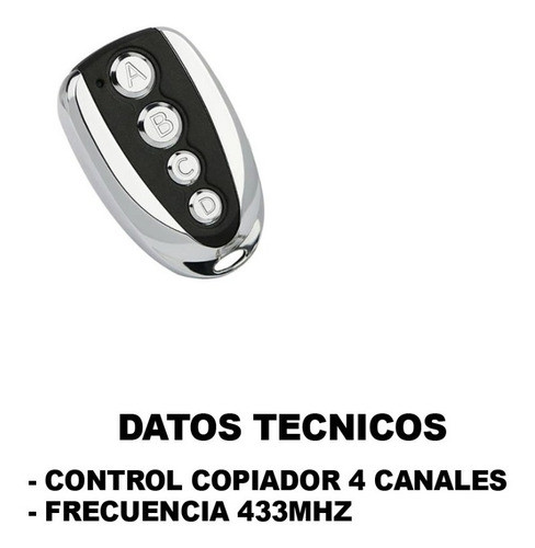 Control  Duplicador 433 Mhz Leer Descripcion Luces Copiador 1