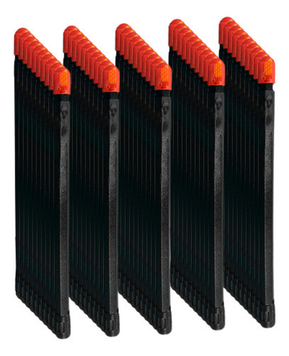 50 Prolongador Extensão De Plastico P/ Bico De Roda - 150mm 0