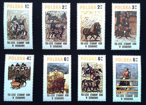 65 Estampillas Polonia Mint Años 80 + 2 Bloques + Varias 1