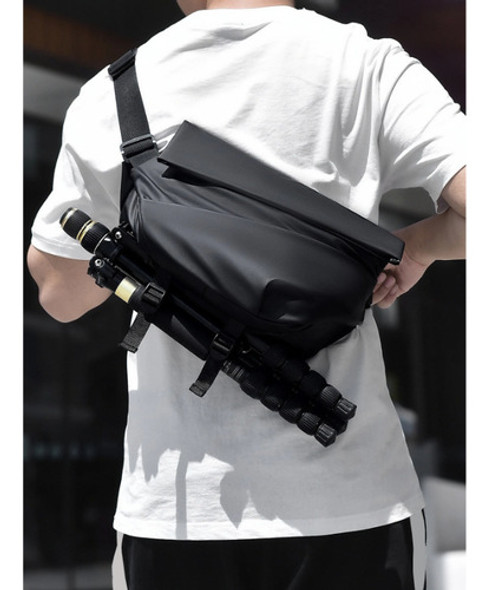 Mochila Cruzada Bandolera Impermeable Moto Anti Hurto Unisex 1