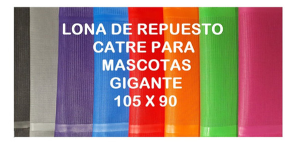 Lona De Repuesto Tamaño Gigante Para Catre Para Mascotas 0
