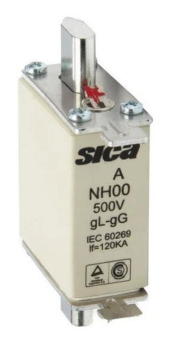 Fusible Nh Tamaño 00 63a Sica X Unidad 0