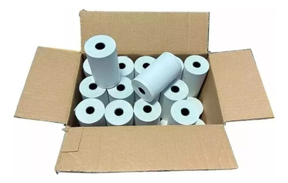 Bobina Térmica 80x30 Branco Cupom Fiscal, Senhas 0 Bobina Térmica 80x30 Branco Cupom Fiscal, Senhas 0