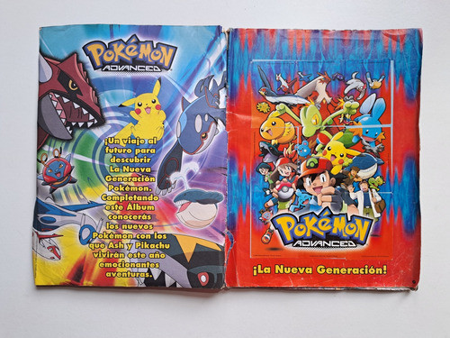 Album Pokemon Advanced .solo Falta 1 Figurita La Numero 5 1