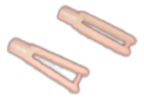 Clevis Plásticos 2,9 Cm Para Aeromodelismo X Par 0