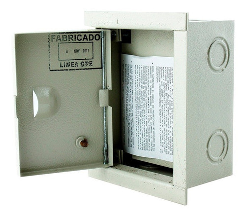 Gabinete Metalico Liviano Ip20 P/embutir P/4 Modulos Beige 1