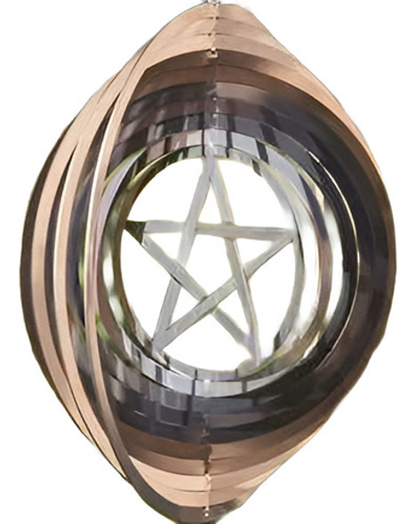 Windspinners/ Moviles De Viento Acero Inox 20cm pentagrama 0
