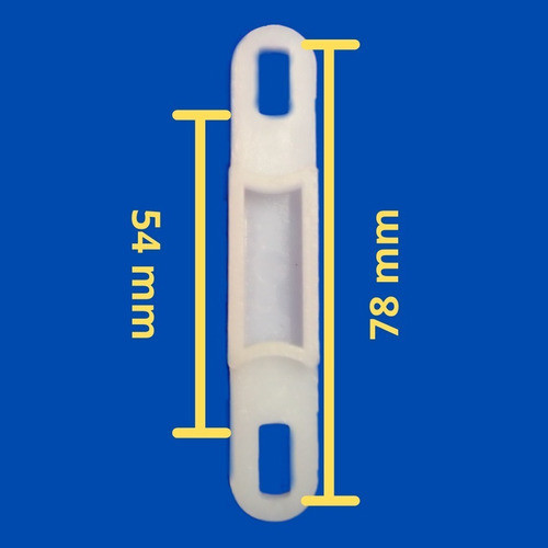 Eslabon Cortina Persiana Barrio Aluminio Pvc  Agq X 10 Unid 1