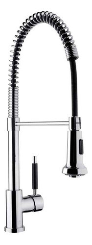 Griferia De Mesada Cocina Monocomando Cromo Fv 0