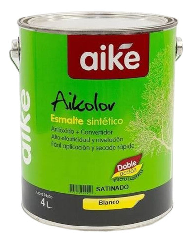 Sinteticoo Aikee Blanco Satinadoo Satinol X 4 Ltss 0