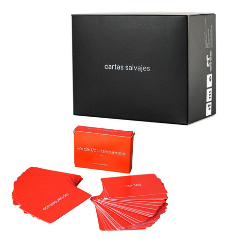 Cartas Salvajes Base + Verdad/consecuencia Casa Original 1