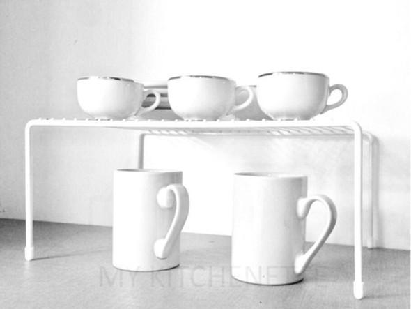 Set 5 Organizadores Estante Alacena Xl Blancos Reforzado 0