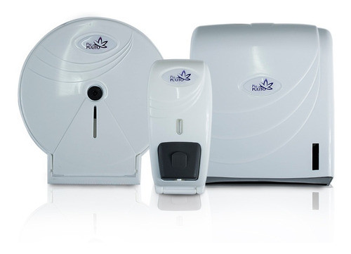 Kit Dispenser  Higiénico + De Toallas Papel + Jabón Liquido 0