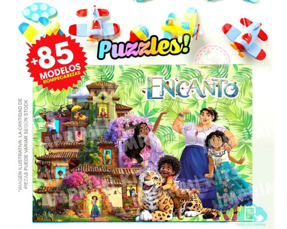 Kit +85 Plantillas Diseños Rompecabezas Día Del Niño Complet 1