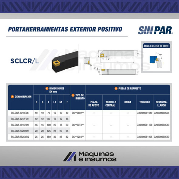 Portainserto Sclcr1010 E06 Sinpar 1