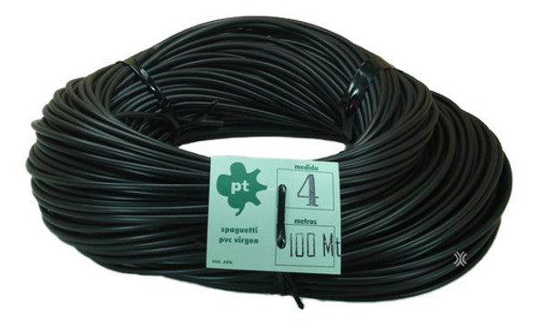 Espagueti Plastico 4 Mm-100 Metros 0