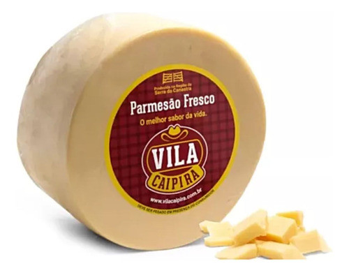 Frios Queijo Parmesão Peça Com 6 Kg Vila Caipira 0