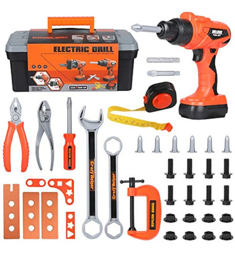 Elitoky Juego De Caja De Herramientas Para Niños 0