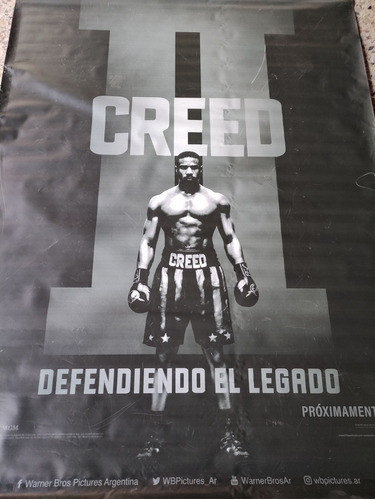 Banner Cine Original Poster Creed 2 Stallone Rocky 0