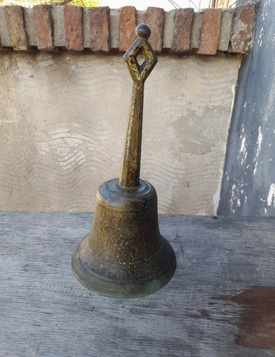 Campana De Bronce Gotica Siglo 18 1