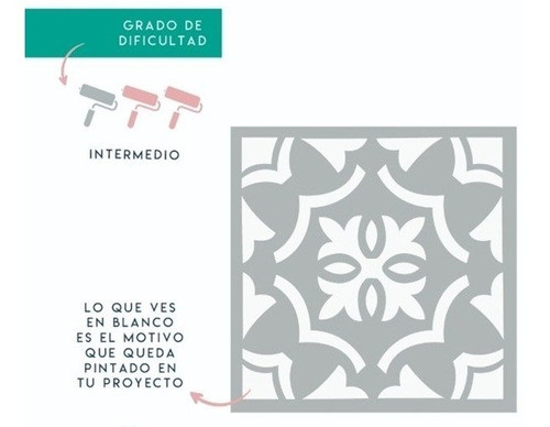 Plantilla Stencil Cec 15x15 Decox2lab - Boedo 1