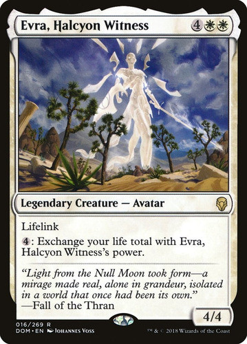 Cartas Magic Evra, Halcyon Witness Dominaria Mtg Bsas 0
