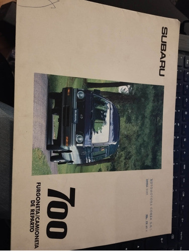 Follleto Catálogo Original Impreso Colección Subaru 700 0