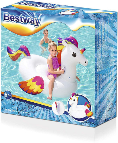 Unicornio Flotador Inflable Salvavidas 41114 Bestway 1