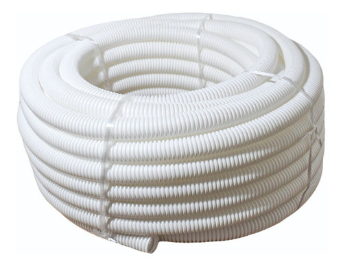 Caño Corrugado Flexible 1 Pulgada 25 Mm Rollo X 25 Metros 0