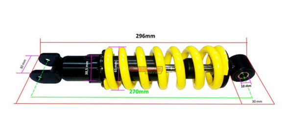 Amortiguador Monoshock X3m Pmaxx 1