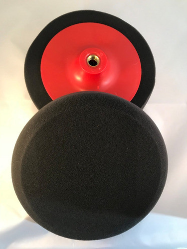 Pad Bonete C/ Base Espuma Abrillantado Profesional 170mm B16 1
