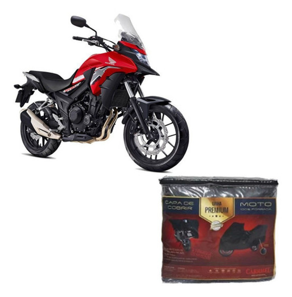 Capa Couro Para Cobrir Honda Cb 500x (g258) 0