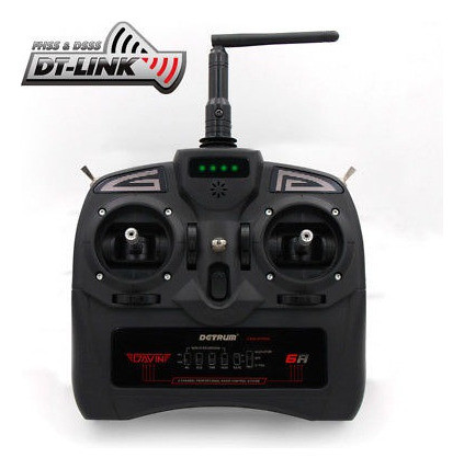 Detrum 2.4g Gavin-6a 6ch 2.4ghz Rc Modelo Avión Tx Tx Transm 1