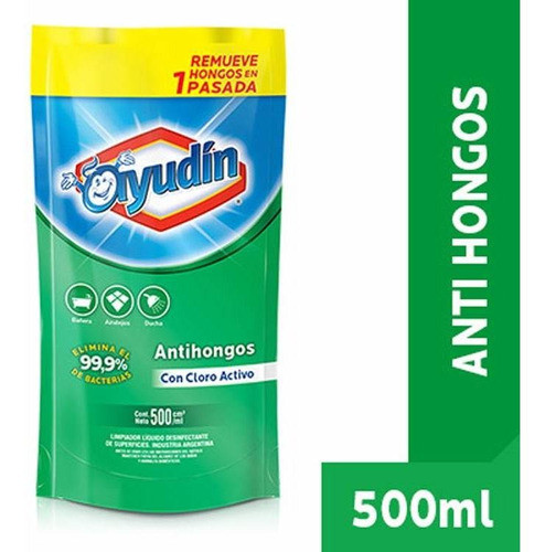 Pack X 3 Unid. Limpiador  Antihon.d.p 500 Ml Ayudin Limpiad 0