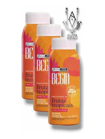 Preparado Frutas Tropicais Kit 3 Und Begin 180g 0 Preparado Frutas Tropicais Kit 3 Und Begin 180g 0