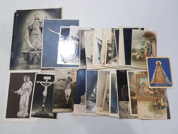 Antiguas Fotos Y Postales Religiosas Lote X 34 Mag 59548 0