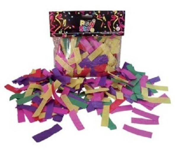 Bolsa Papel Confetti Rectangular Multicolor 0