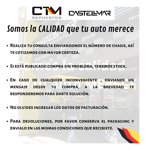 Juego Buje Barra Estab Del 27 Mm Audi A4 A6 I Castellmar 1