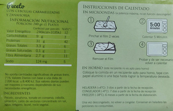 Viandas Light Cormillot Ricas Y Saludables 28 Comidas 0