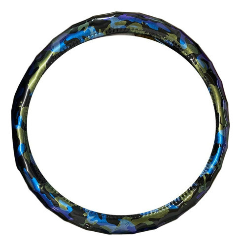 Cubre Volante Camuflado Azul Para Palio, Punto, Uno, Duna 0