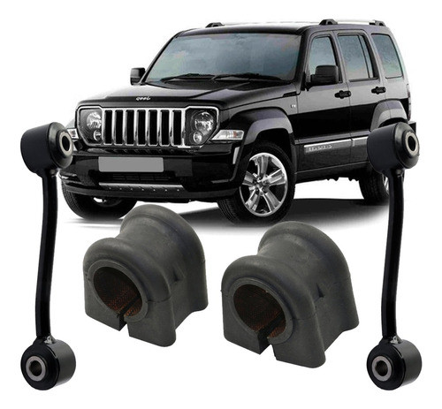 Kit Bieleta + Bucha Barra 2008-2012 Jeep Cherokee Sport 3.7 0