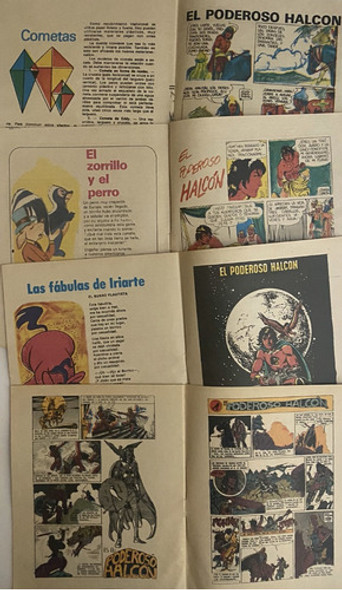Historietas 7 Eduardo Barreto, El Poderoso Halcón, 1973 6ex6 0